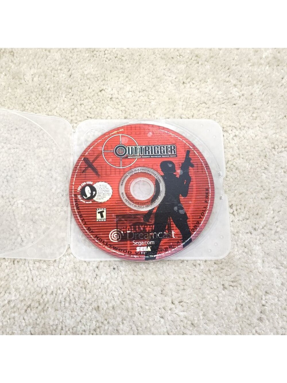 Sega Dreamcast Outtrigger AM2 Sega Arcade Arena FPS 51094 Standard Tested Works